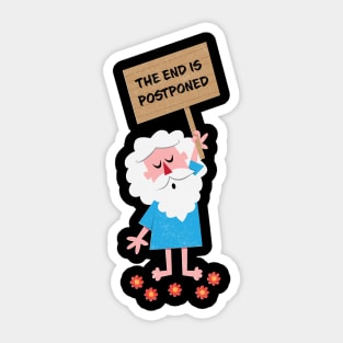 The End is Postponed Sticker